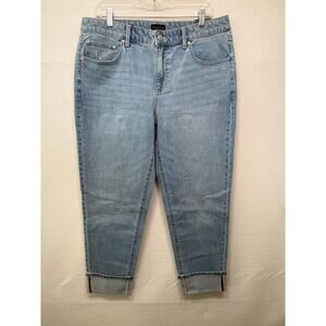 Talbots Everyday Relaxed Jeans, Selena Wash, Size 10 - NEW!